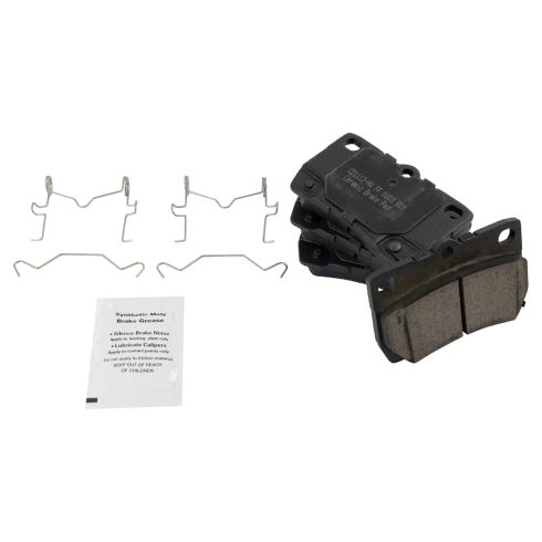 Lexus GS300 IS250 Front & Rear Ceramic Brake Pads TRQ BFA13064