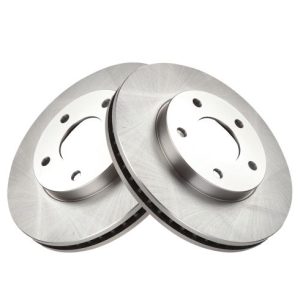 Dodge Chrysler Mitsubishi Front & Rear Semi-Metallic Brake Pad & Rotor Kit TRQ BKA11925