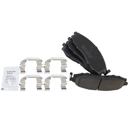 Nissan Frontier Xterra Front Ceramic Brake Pad & Rotor Kit TRQ BKA11932