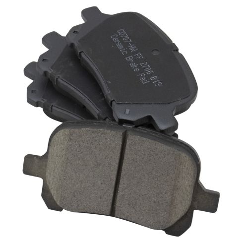 Toyota Avalon Camry Solara Front & Rear Ceramic Brake Pads TRQ BFA13097