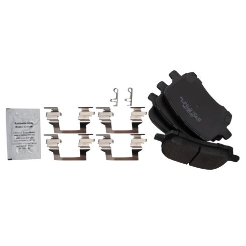 Pontiac Solstice Saturn Sky Front Ceramic Brake Pad & Rotor Kit TRQ BKA11946