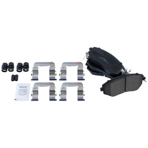 Subaru BRZ Impreza Scion FR-S Front Ceramic Brake Pad & Rotor Kit TRQ BKA11992