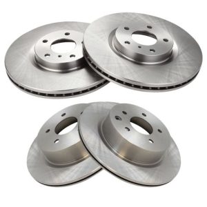 Nissan Infiniti Front & Rear 4 Piece Brake Rotor Set TRQ BRA13891