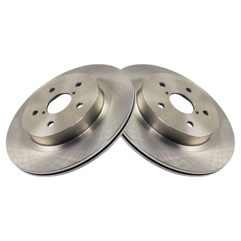 Subaru Legacy Outback WRX Rear Driver & Passenger Side 2 Piece Brake Rotor Set TRQ BRA19717