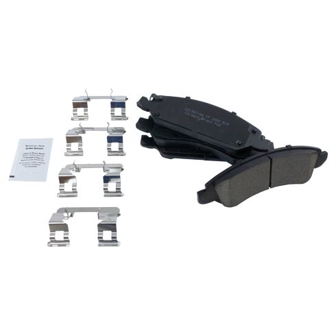 Chevrolet GMC Front & Rear Ceramic Brake Pad & Rotor, Shoe & Drum Kit TRQ BKA19940