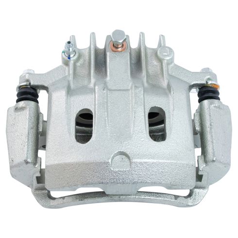 Ford Rear Ceramic Brake Pad & Rotor Kit with Calipers TRQ BKA14022 - Image 2
