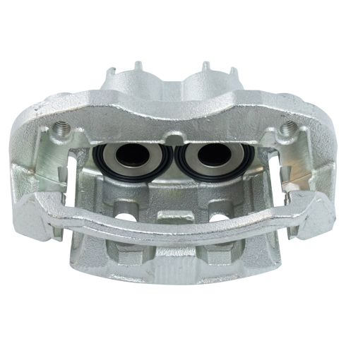 Ford Rear Ceramic Brake Pad & Rotor Kit with Calipers TRQ BKA14022 - Image 3
