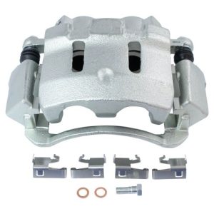 Ford Front Ceramic Brake Pad & Rotor Kit with Calipers TRQ BKA14025