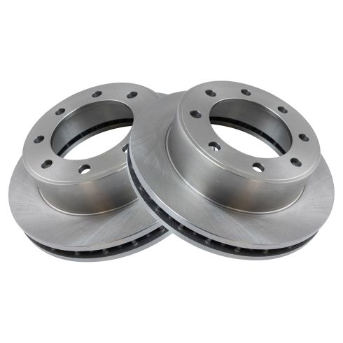 Ford Front Driver & Passenger Side 2 Piece Brake Rotor Set TRQ BRA75132