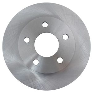 Chevrolet Buick Pontiac Rear Driver & Passenger Side 2 Piece Brake Rotor Set TRQ BRA75136