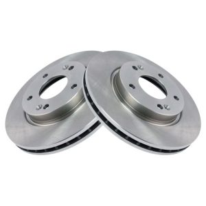 Hyundai Elantra Front Driver & Passenger Side 2 Piece Brake Rotor Set TRQ BRA75221