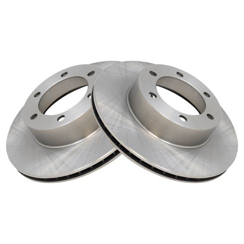 Toyota 4Runner Tacoma Front Driver & Passenger Side 2 Piece Brake Rotor Set TRQ BRA75259