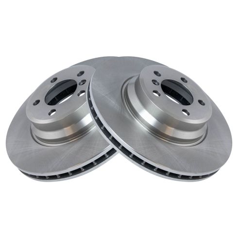 BMW Front Driver & Passenger Side 2 Piece Brake Rotor Set TRQ BRA75281