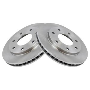 Ford Front Driver & Passenger Side 2 Piece Brake Rotor Set TRQ BRA75303