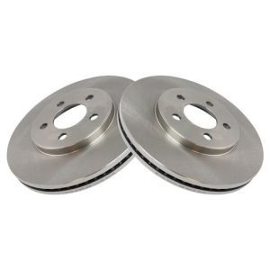 Ford Lincoln Mercury Front Driver & Passenger Side 2 Piece Brake Rotor Set TRQ BRA75311