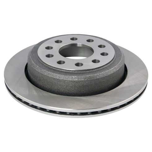 Lincoln Town Car Rear Driver & Passenger Side 2 Piece Brake Rotor Set TRQ BRA75354