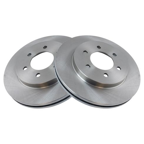 Ford F150 Lincoln Mark LT Front Driver & Passenger Side 2 Piece Brake Rotor Set TRQ BRA75459