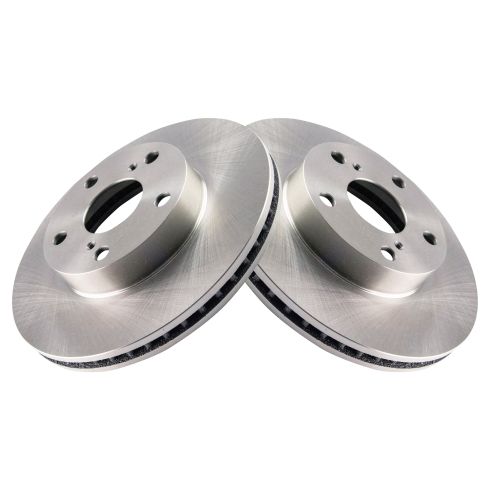 2005-15 Toyota Tacoma Front Driver & Passenger Side with 5 Lug Wheels 2 Piece Brake Rotor Set TRQ BRA75735