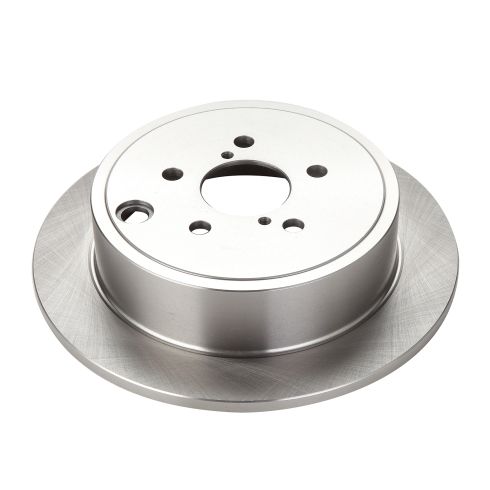 Subaru Rear Driver & Passenger Side 2 Piece Brake Rotor Set TRQ BRA75800