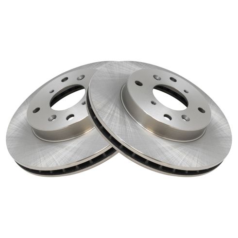 Honda Accord Acura CL Front Driver & Passenger Side 2 Piece Brake Rotor Set TRQ BRA75854