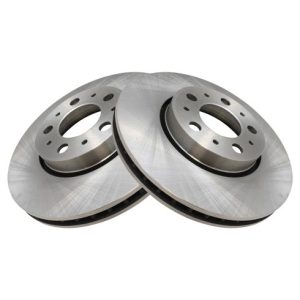 Volvo S60 S80 V70 XC70 Front Driver & Passenger Side 2 Piece Brake Rotor Set TRQ BRA75904