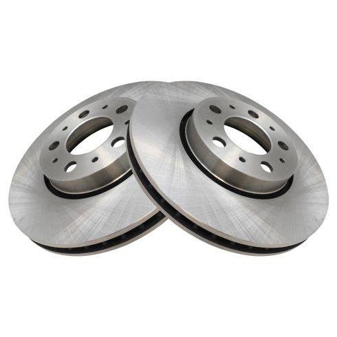 Volvo S60 S80 V70 XC70 Front Driver & Passenger Side 2 Piece Brake Rotor Set TRQ BRA75904