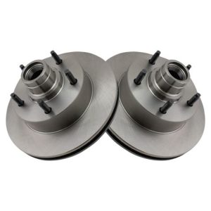 Ford Front Driver & Passenger Side 2 Piece Brake Rotor Set TRQ BRA70800