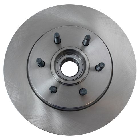 Ford Lincoln Front Driver & Passenger Side 2 Piece Brake Rotor Set TRQ BRA76041