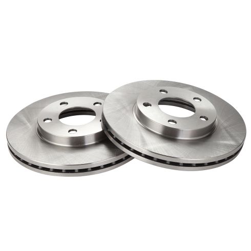 Ford Mustang Front Driver & Passenger Side 2 Piece Brake Rotor Set TRQ BRA76132
