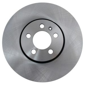 VW Beetle Golf Jetta Front Driver & Passenger Side 2 Piece Brake Rotor Set TRQ BRA76181