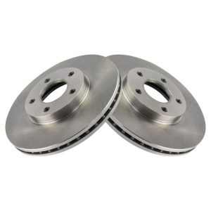 2010-13 Ford Transit Connect Front Driver & Passenger Side 2 Piece Brake Rotor Set TRQ BRA76487