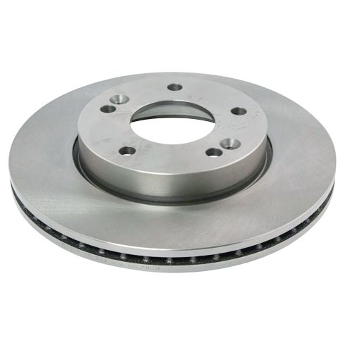 2010-11 Kia Soul Base Model Front Driver & Passenger Side 2 Piece Brake Rotor Set TRQ BRA76709