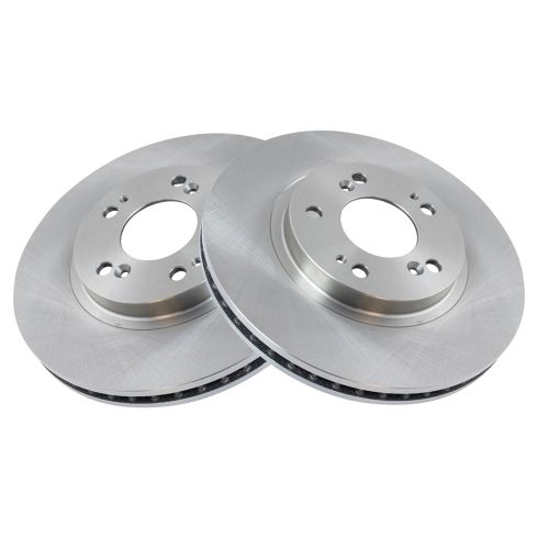 Mitsubishi Endeavor Front Driver & Passenger Side 2 Piece Brake Rotor Set TRQ BRA76819