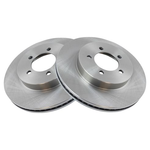 Ford Explorer Mercury Mountaineer Front Driver & Passenger Side 2 Piece Brake Rotor Set TRQ BRA76860