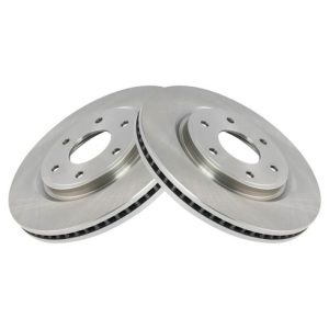 Nissan Armada Infiniti QX56 Front Driver & Passenger Side 2 Piece Brake Rotor Set TRQ BRA76876