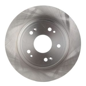 Honda Acura Rear Driver & Passenger Side 2 Piece Brake Rotor Set TRQ BRA70807