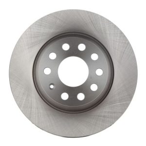 VW Audi Rear Driver & Passenger Side 2 Piece Brake Rotor Set TRQ BRA76887