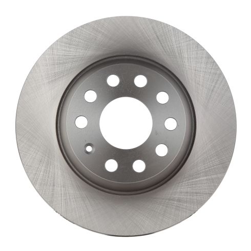 VW Audi Rear Driver & Passenger Side 2 Piece Brake Rotor Set TRQ BRA76887
