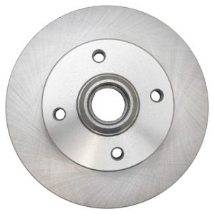 VW Rear Driver & Passenger Side 2 Piece Brake Rotor Set TRQ BRA76893