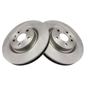 Chevrolet Buick Pontiac Front Driver & Passenger Side 2 Piece Brake Rotor Set TRQ BRA76982