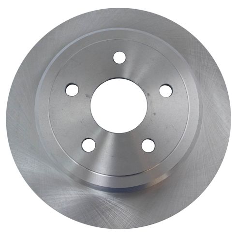 Jeep Commander Grand Cherokee Rear Driver & Passenger Side 2 Piece Brake Rotor Set TRQ BRA76985