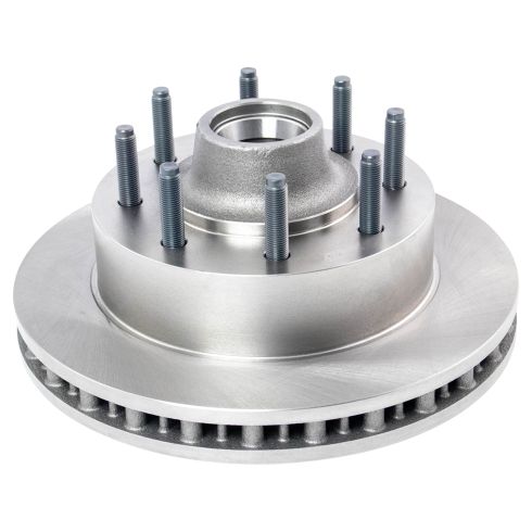 Ford Front Driver & Passenger Side 2 Piece Brake Rotor Set TRQ BRA77255