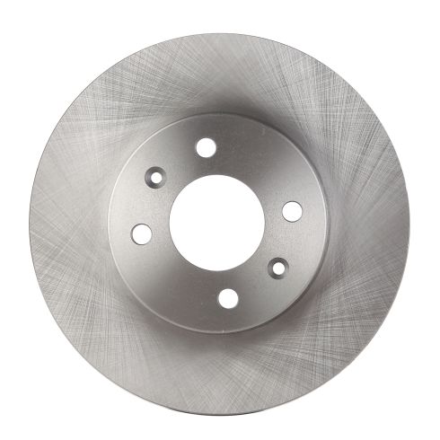Hyundai Accent Kia Rio Rio5 Front Driver & Passenger Side 2 Piece Brake Rotor Set TRQ BRA77256