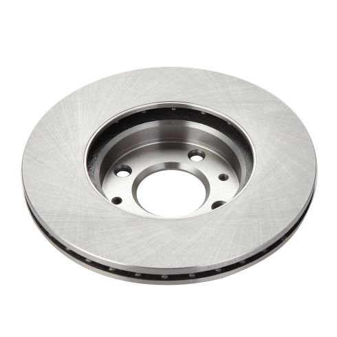 Hyundai Accent Kia Rio Rio5 Front Driver & Passenger Side 2 Piece Brake Rotor Set TRQ BRA77256