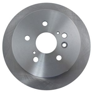 2004-10 Toyota Sienna Rear Driver & Passenger Side 2 Piece Brake Rotor Set TRQ BRA77859