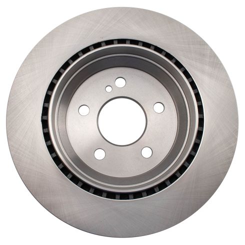 Mercedes Benz CL500 S430 S500 Rear Driver & Passenger Side 2 Piece Brake Rotor Set TRQ BRA78205