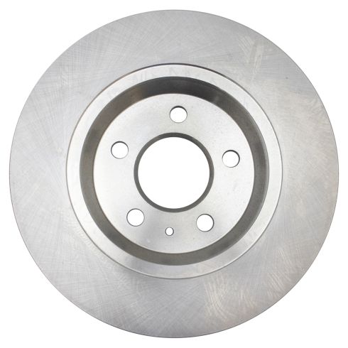 Audi Rear Driver & Passenger Side 2 Piece Brake Rotor Set TRQ BRA78236