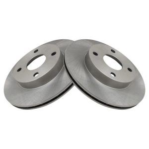 1990-93 Mazda Miata Front Driver & Passenger Side 2 Piece Brake Rotor Set TRQ BRA78244