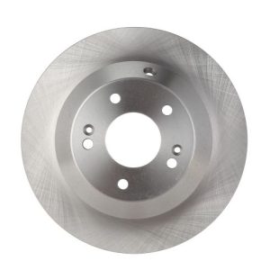 Hyundai Kia Rear Driver & Passenger Side 2 Piece Brake Rotor Set TRQ BRA78253