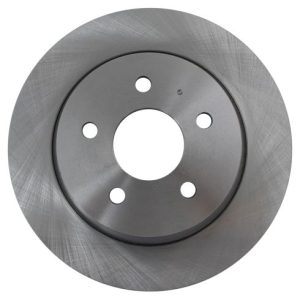 Ford C-Max Escape Transit Connect Rear Driver & Passenger Side 2 Piece Brake Rotor Set TRQ BRA78290